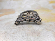 Load image into Gallery viewer, A French paste set, silver buckle. c1840