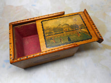 Load image into Gallery viewer, SOLD...........A small Georgian souvenir box. The Marine Pavilion. Brighton. c1800