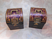 Laden Sie das Bild in den Galerie-Viewer, A pair of Berry's Patent gold tooled maroon leather writing box accessories. c1880