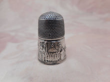Load image into Gallery viewer, SOLD.........Brighton Pavilion- antique silver souvenir thimble.  c 1850