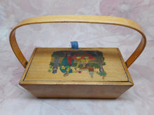 Charger l'image dans la galerie, Un petit panier peint géorgien. Vers 1800