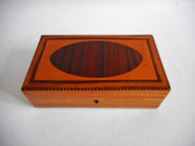 Load image into Gallery viewer, A Georgian inlaid netting box with ratchet and tools.  c 1800