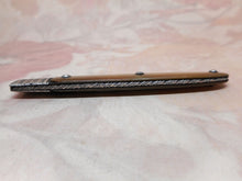 Load image into Gallery viewer, A mother of pearl folding fruit knife. c 1800
