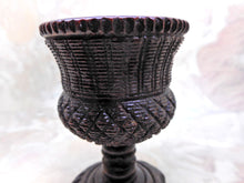 Load image into Gallery viewer, A carved coquilla nut egg cup. Mid 19th century.