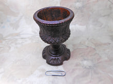 Load image into Gallery viewer, A carved coquilla nut egg cup. Mid 19th century.