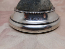Load image into Gallery viewer, A silver posy holder with pin cushion. Birmingham 1910