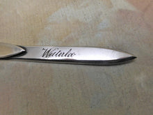 Laden Sie das Bild in den Galerie-Viewer, VERKAUFT……Ein versilberter Seitenmarker – Napoleon und Waterloo. ca. 1915