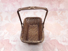 Load image into Gallery viewer, A charming little ormolu mounted wicker work basket. French c 1860.