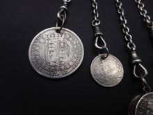 Load image into Gallery viewer, An unusual English silver chatelaine  c1887.