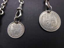 Load image into Gallery viewer, An unusual English silver chatelaine  c1887.