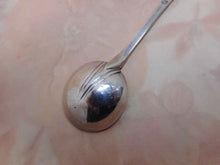 Load image into Gallery viewer, An unusual Britannia standard silver mustard spoon with crest.