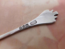Load image into Gallery viewer, An unusual Britannia standard silver mustard spoon with crest.