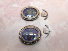 Load image into Gallery viewer, SOLD………A pair of decorative bracelet clasps. French c 1840
