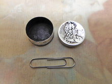 Load image into Gallery viewer, An 18th century silver patch box with image of King George II (1727-1760)