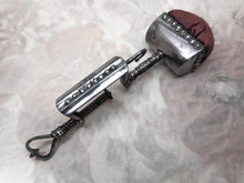 Laden Sie das Bild in den Galerie-Viewer, An antique steel pin cushion clamp with studding