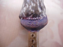 Load image into Gallery viewer, Two pottery tampers depicting King Charles I and King Charles II. Mid 19thc