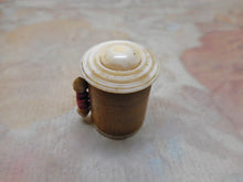 Load image into Gallery viewer, A Georgian box wood and mutton bone tape measure. c 1800