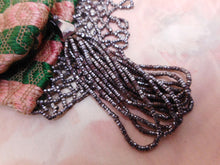 Load image into Gallery viewer, A Parisian 'double' sided silk purse with steel beading.  c 1860