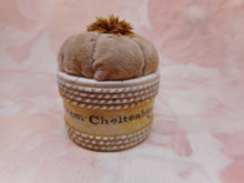 Load image into Gallery viewer, A Regency painted bone pincushion. Cheltenham. c 1830