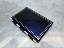 Load image into Gallery viewer, A lacquer note book with swan inlay. French. c 1850