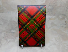 Load image into Gallery viewer, SOLD..........A Tartan Ware visiting card case. Mary Queen of Scots. c 1850
