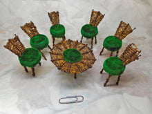 Load image into Gallery viewer, Antique handmade doll house furniture.