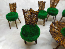 Load image into Gallery viewer, SOLD.....A suite of home made doll house furniture. 19thc