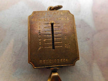 Load image into Gallery viewer, A combined stamp case and letter scale. English c1890