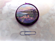Load image into Gallery viewer, SOLD…….A gem picture pin cushion- two Isle of Wight views. c 1860