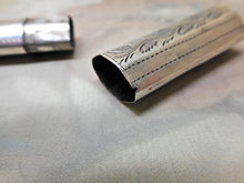 Load image into Gallery viewer, SOLD.....A Georgian engraved silver bodkin case. c 1800
