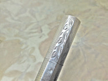 Load image into Gallery viewer, SOLD.....A Georgian engraved silver bodkin case. c 1800
