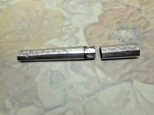 Load image into Gallery viewer, SOLD.....A Georgian engraved silver bodkin case. c 1800