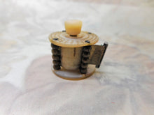 Load image into Gallery viewer, A mother of pearl 'bandstand' tape measure. c 1850.