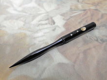 Load image into Gallery viewer, A Joseph Rodgers needle threader with original advert. 19thc