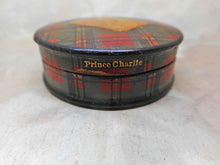 Charger l'image dans la galerie, Vendu… Boîte à timbres en tartan. Prince Charlie. Vers 1840.