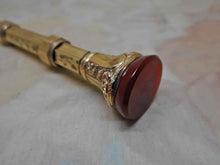 Laden Sie das Bild in den Galerie-Viewer, VERKAUFT…..Ein großer Druckkugelschreiber/Bleistift aus 9-karätigem Gold.