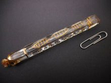 Load image into Gallery viewer, A 19th century cut glass lavender water bottle.