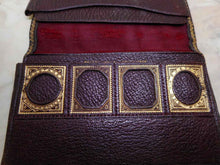 Load image into Gallery viewer, SOLD…..An interesting Victorian leather stamp case. c 1880