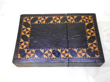 Laden Sie das Bild in den Galerie-Viewer, A Tunbridge Ware visiting card case. circa 1840