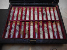 Load image into Gallery viewer, SOLD…..A boxed set of homoeopathic pills. Booklet dated 1848. Antique. Medical