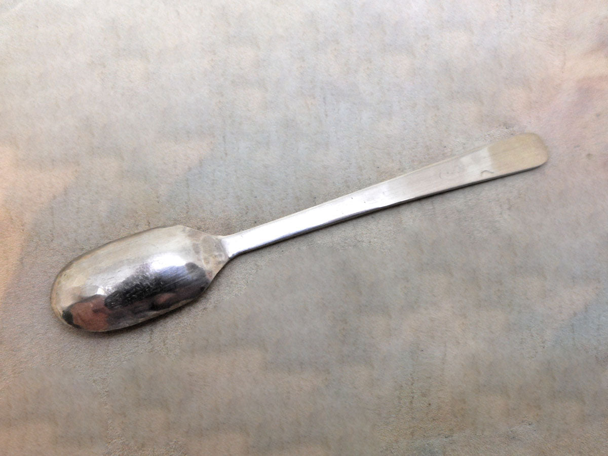 Sterling Silver Snuff Spoon -  New Zealand