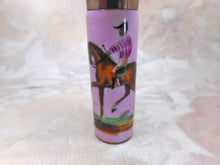 Load image into Gallery viewer, SOLD……..A porcelain scent bottle with a horse racing theme. Late 19thc