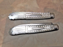 Load image into Gallery viewer, An antique folding fruit knife and fork with pearl sleeves. HM. 1843 /1844.