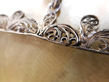 Load image into Gallery viewer, A silver filigree spool knave. Central European. Late 19thc