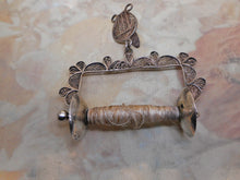 Load image into Gallery viewer, A silver filigree spool knave. Central European. Late 19thc