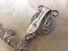 Load image into Gallery viewer, A silver filigree spool knave. Central European. Late 19thc