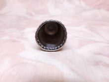 Load image into Gallery viewer, SOLD…..A decorative silver thimble. Charles Horner Chester 1899