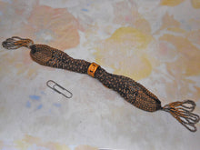 Load image into Gallery viewer, A 19th century ‘miser's purse’ with gilt metal beading.
