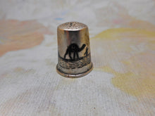 Load image into Gallery viewer, A silver Iraqi Marsh Arab thimble. c1920
