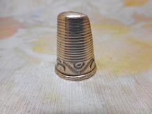 Load image into Gallery viewer, A silver thimble guard. English.  c1850
